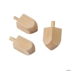 Cheapest π₯° 1 1/2" DIY Wood Dreidel - 12 Pc. β