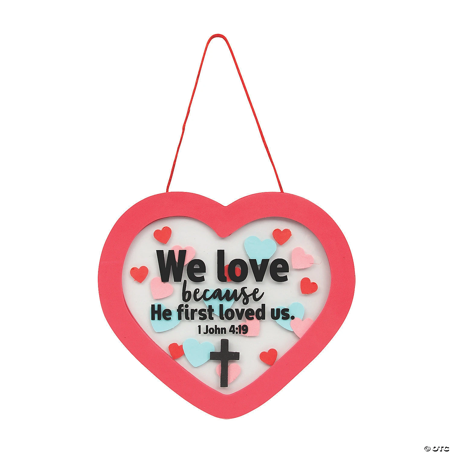 Budget β 1 John 4:19 Heart Sign Craft Kit- Makes 12 π 1 Budget β 1 John 4:19 Heart Sign Craft Kit- Makes 12 π