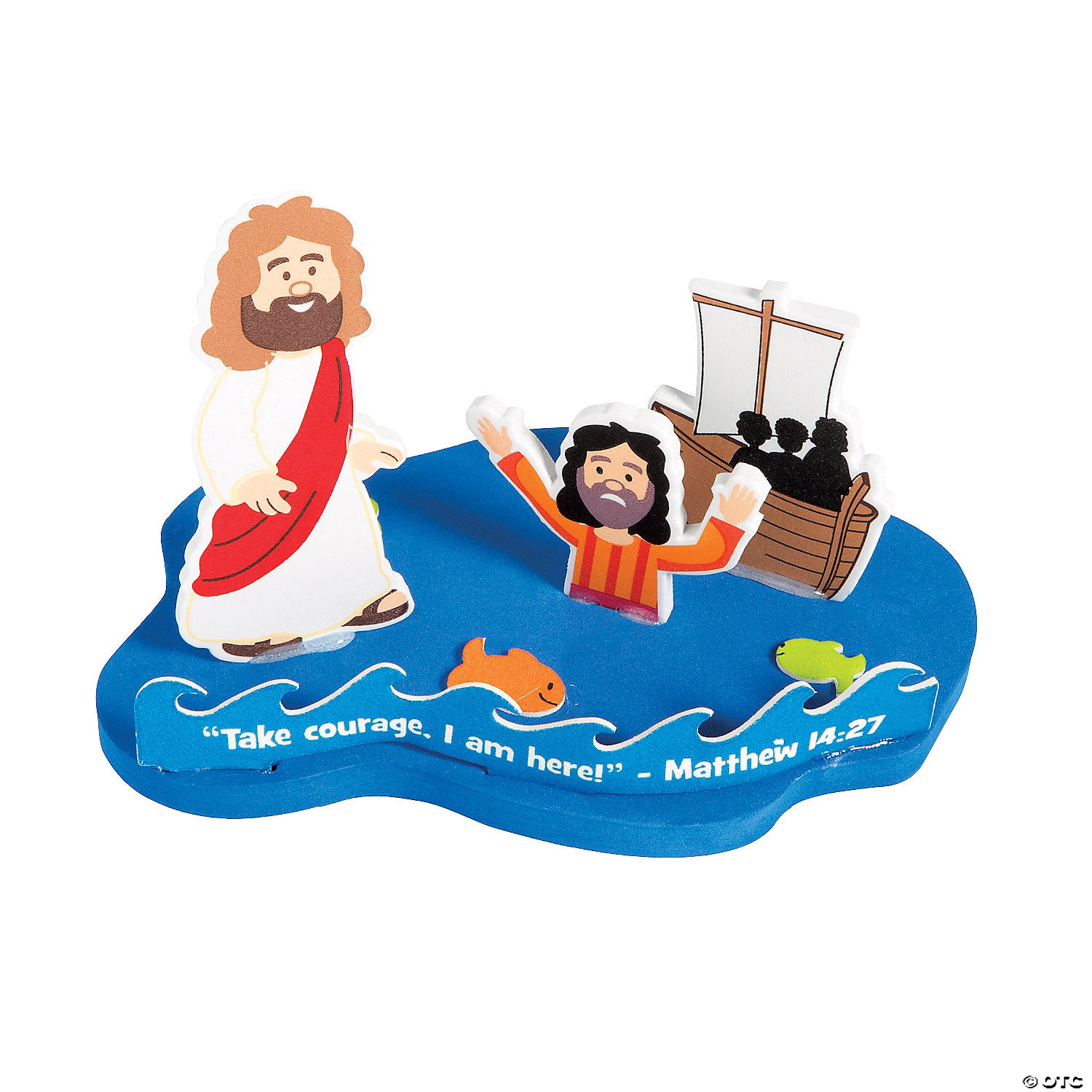 Best Sale π 3D Jesus & Peter Walk on Water Floating Craft Kit - Makes 12 π 1 Best Sale π 3D Jesus & Peter Walk on Water Floating Craft Kit - Makes 12 π