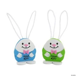 Cheapest 💯 3D Jesus Loves You Bunny Craft Kit - Makes 12 ⌛