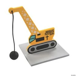 Promo 😀 3D Jesus Wrecks Sin Craft Kit - Makes 12 ⭐