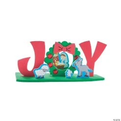 Brand new 👍 3D Joy Nativity Craft Kit - Makes 12 🎁