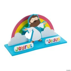 Budget π 3D Joyful in Jesus Stand-Up Craft Kit - Makes 12 π