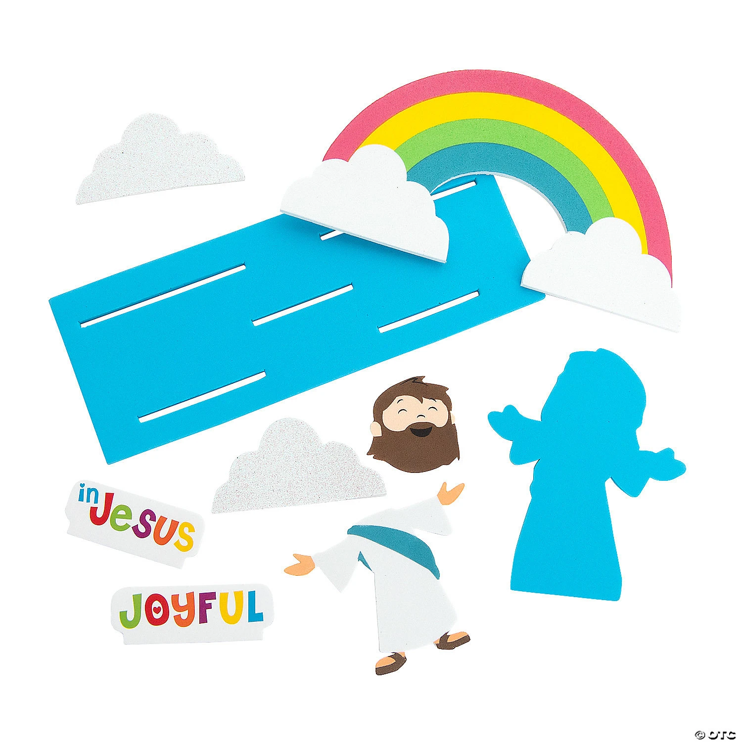 Budget π 3D Joyful in Jesus Stand-Up Craft Kit - Makes 12 π 2 Budget π 3D Joyful in Jesus Stand-Up Craft Kit - Makes 12 π - Image 2