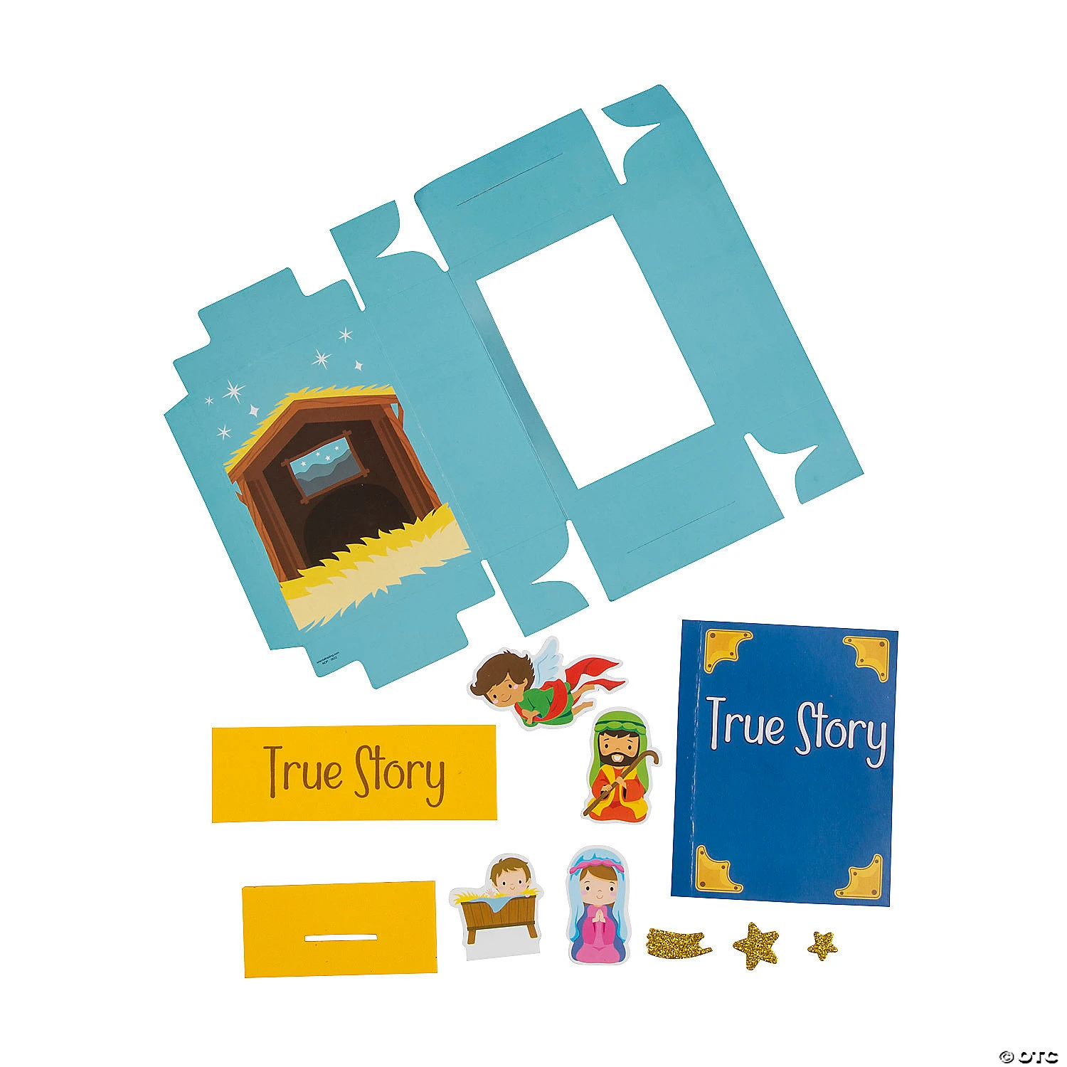 Wholesale β€οΈ 3D Nativity Book Craft Kit - Makes 12 π 2 Wholesale β€οΈ 3D Nativity Book Craft Kit - Makes 12 π - Image 2