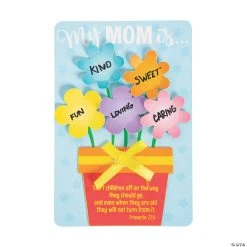 Promo 😉 3D Religious Mother’s Day Flower Craft Kit - Makes 12 💯