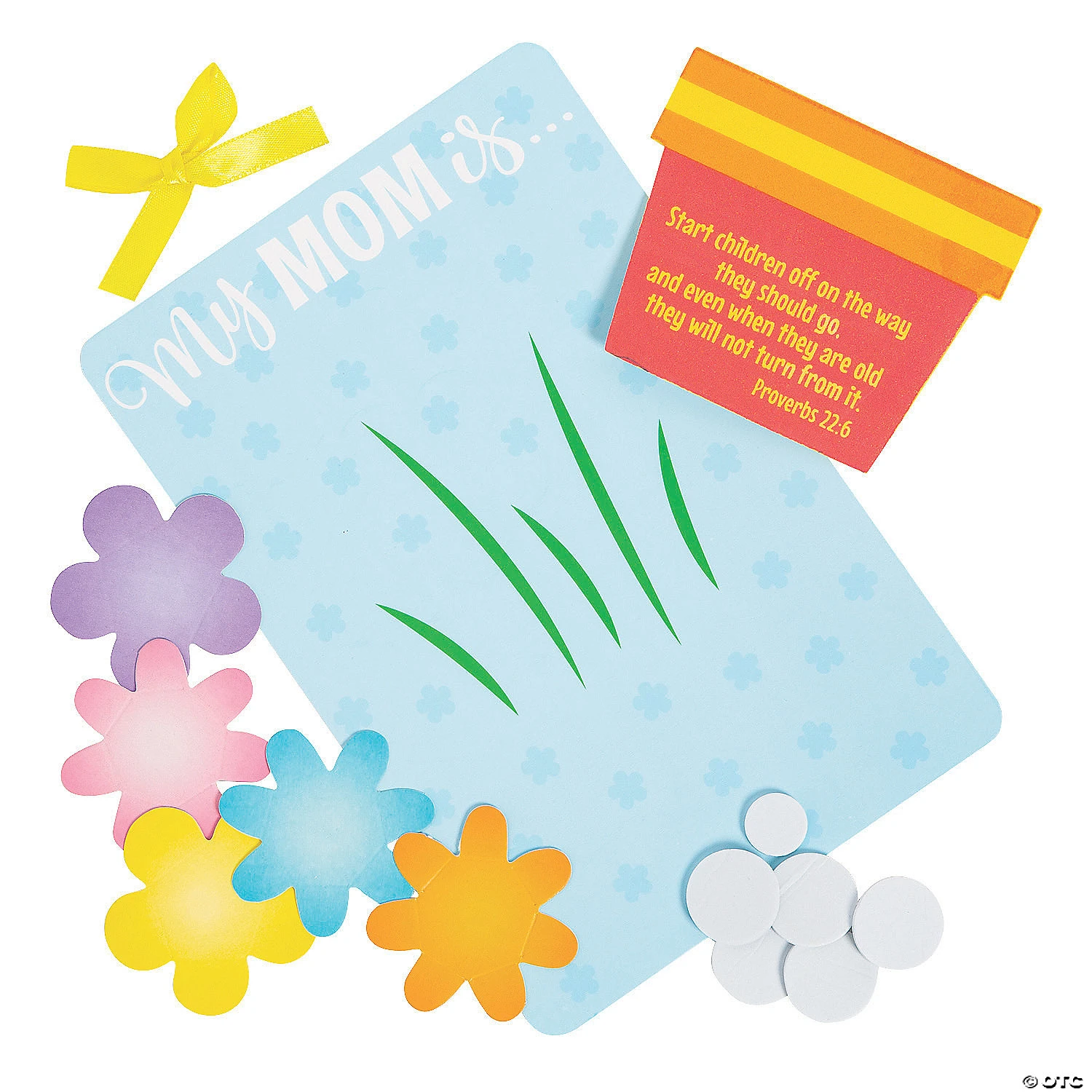 Promo 😉 3D Religious Mother’s Day Flower Craft Kit - Makes 12 💯 2 Promo 😉 3D Religious Mother’s Day Flower Craft Kit - Makes 12 💯 - Image 2