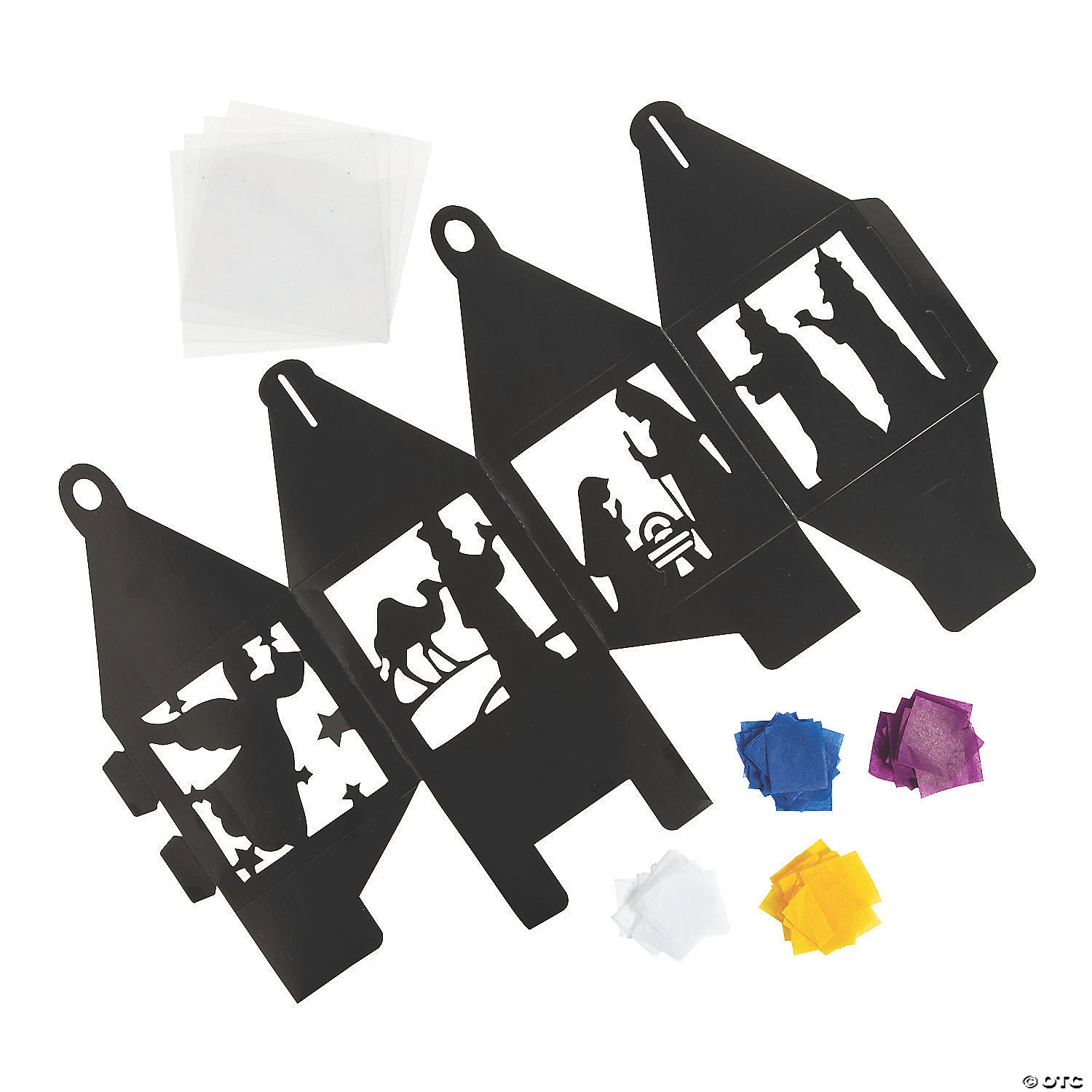Coupon 𧨠3D Tissue Paper Nativity Lantern Craft Kit- Makes 12 β 2 Coupon 𧨠3D Tissue Paper Nativity Lantern Craft Kit- Makes 12 β - Image 2