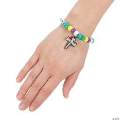 Outlet 👍 4Given Beaded Bracelet Craft Kit - Makes 12 ✨ -Religious Crafts Sales 4given beaded bracelet craft kit makes 1213949780 a02