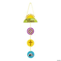 Budget β€οΈ A Lot Can Happen in 3 Days Easter Mobile Craft Kit - Makes 12 βοΈ