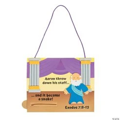 Flash Sale β Aaron Staff Sign Craft Kit - Makes 12 π―