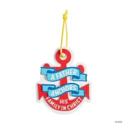 Coupon π₯ Anchored in Christ Ornament Craft Kit - Makes 12 π