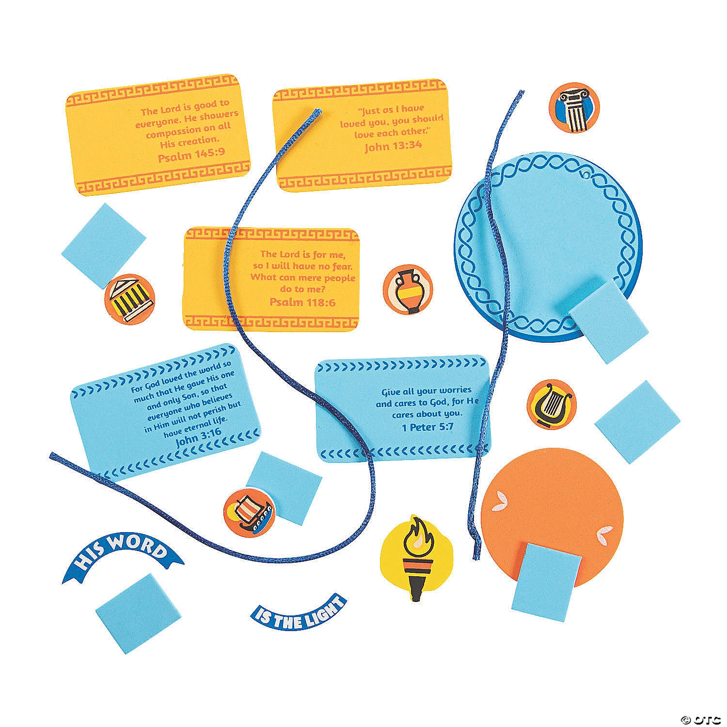 Budget π Athens VBS Verse a Day Craft Kit - Makes 12 π 2 Budget π Athens VBS Verse a Day Craft Kit - Makes 12 π - Image 2