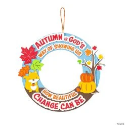 New β Autumn Change Wreath Craft Kit- Makes 12 π§¨