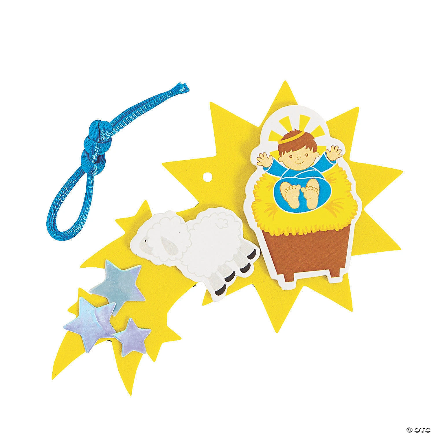 Best Pirce βοΈ Baby Jesus & Star Ornament Craft Kit - Makes 12 π€© 2 Best Pirce βοΈ Baby Jesus & Star Ornament Craft Kit - Makes 12 π€© - Image 2