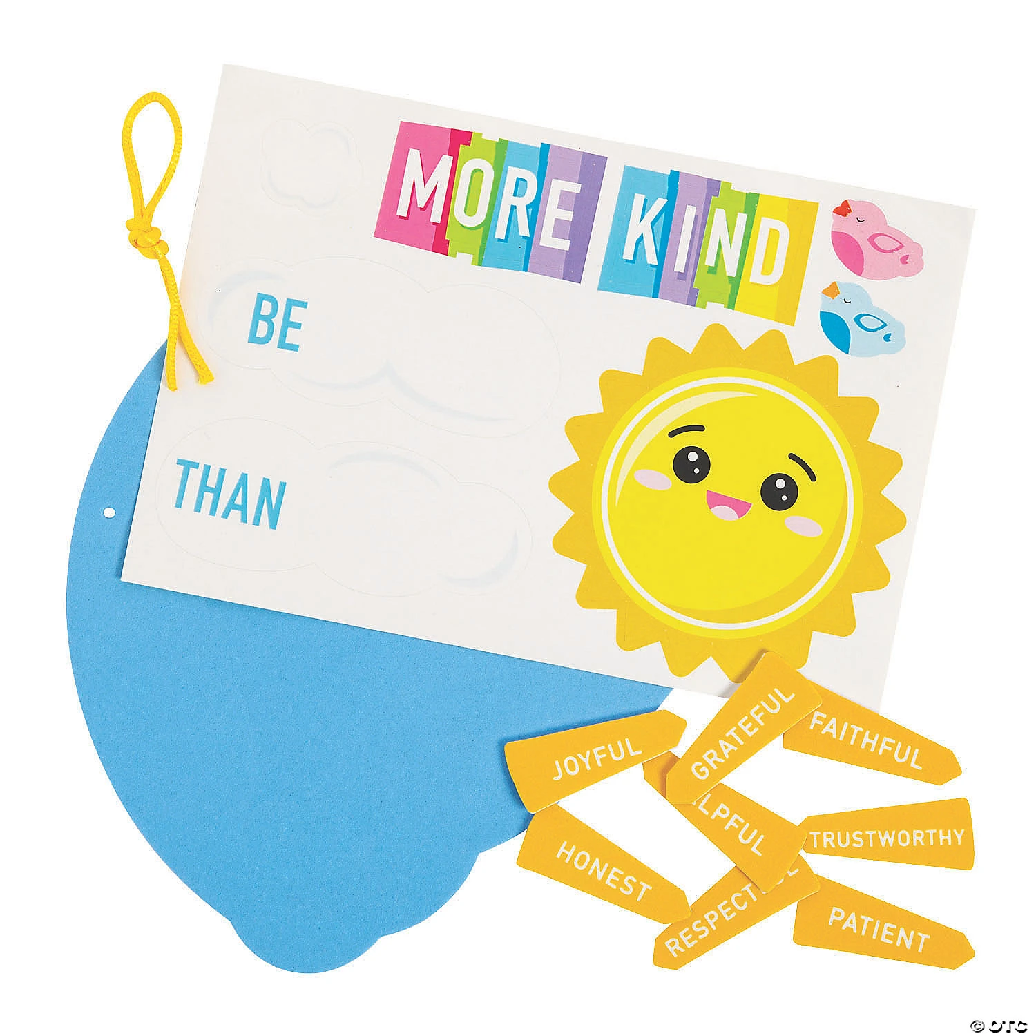 Budget π Be More Than Kind Sign Craft Kit - Makes 12 π 2 Budget π Be More Than Kind Sign Craft Kit - Makes 12 π - Image 2