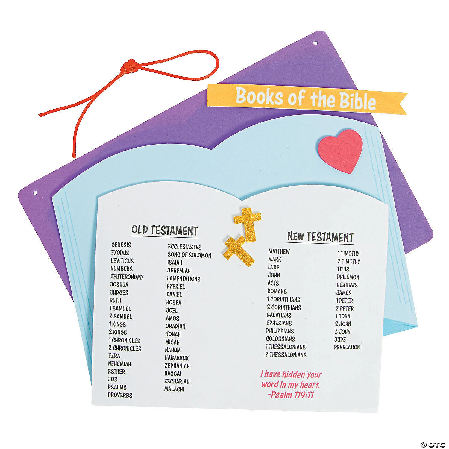 Deals π Books of the Bible Sign Craft Kit- Makes 12 π 2 Deals π Books of the Bible Sign Craft Kit- Makes 12 π - Image 2