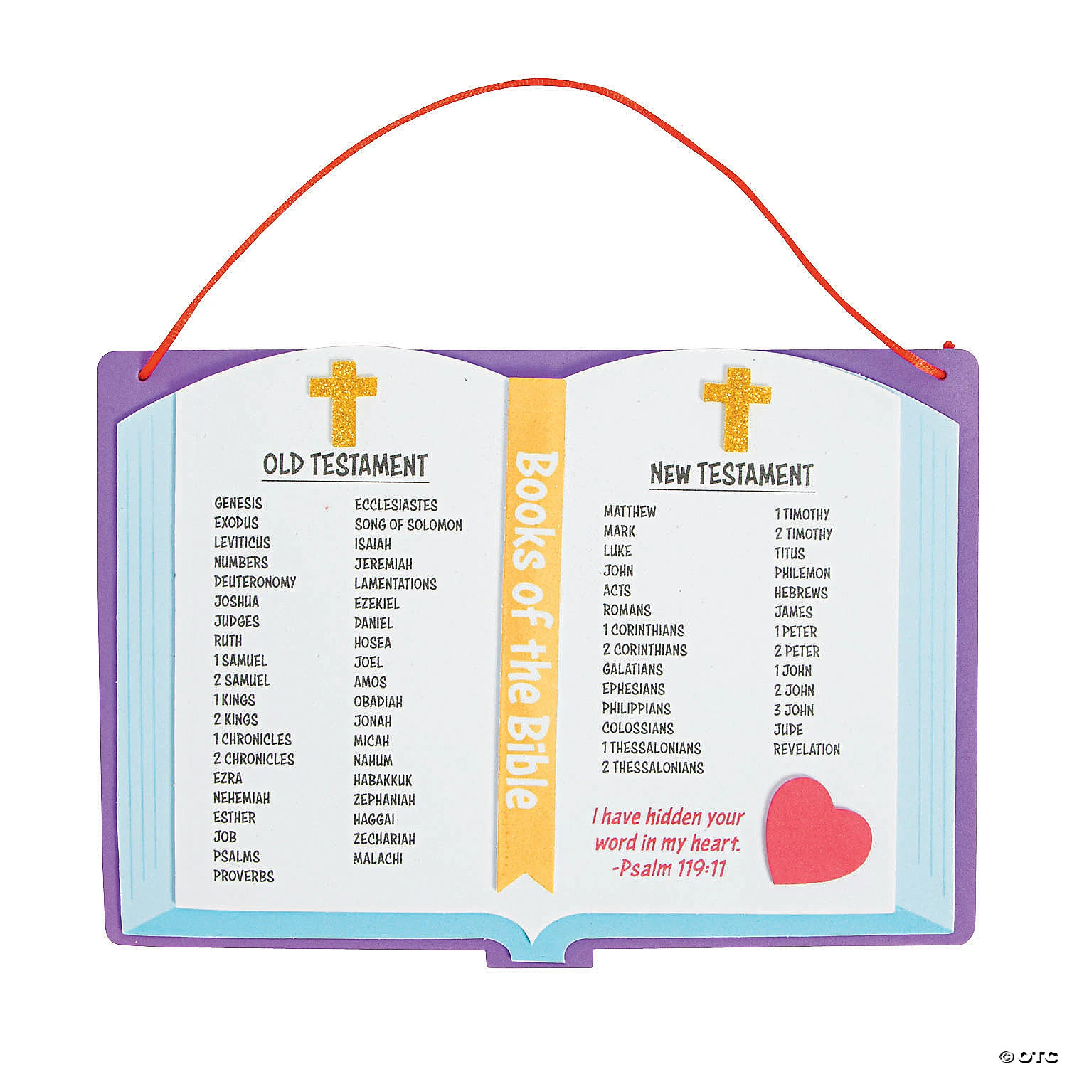 Deals π Books of the Bible Sign Craft Kit- Makes 12 π 1 Deals π Books of the Bible Sign Craft Kit- Makes 12 π