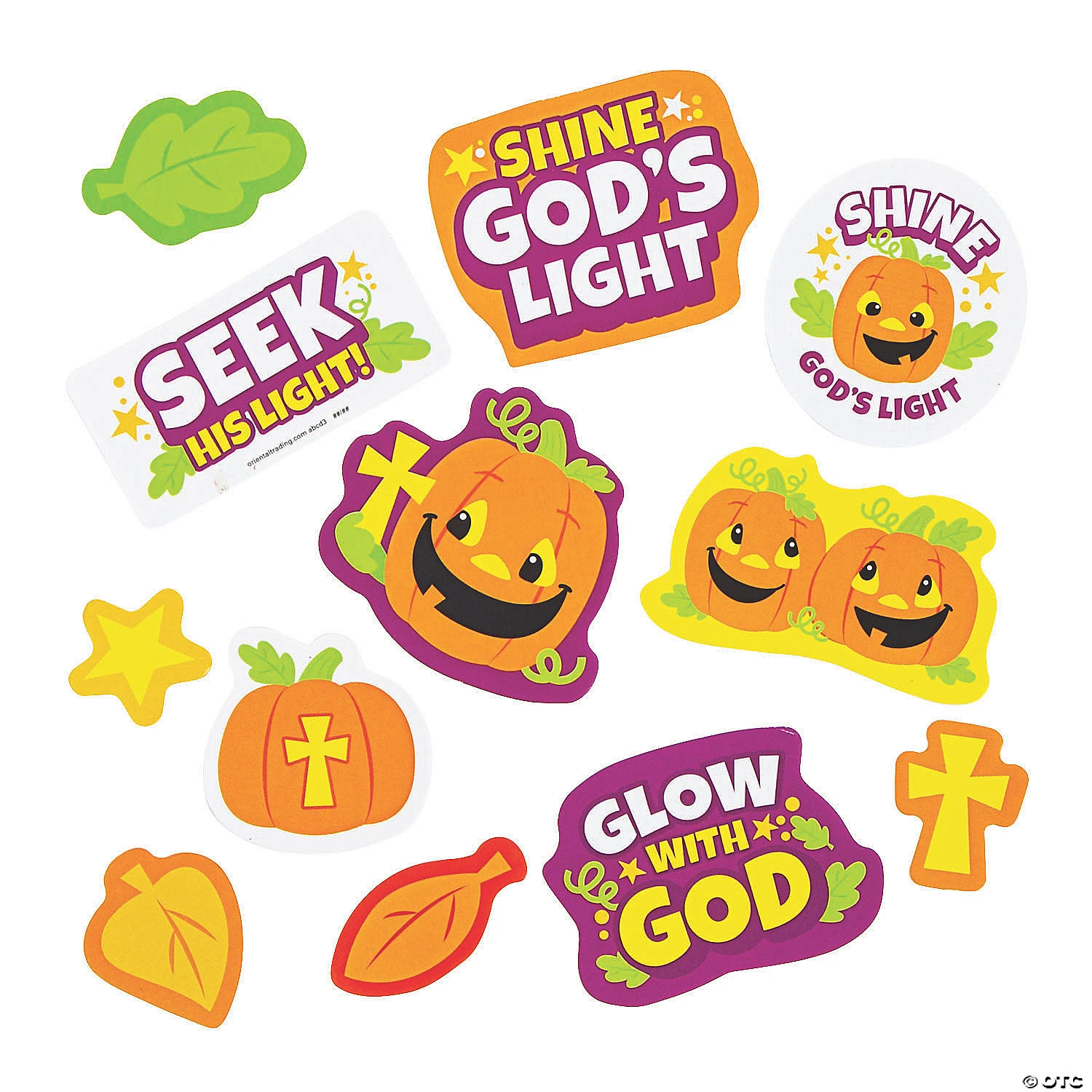 Promo π― Bulk Christian Pumpkin Self-Adhesive Shapes - 72 Pc. π 3 Promo π― Bulk Christian Pumpkin Self-Adhesive Shapes - 72 Pc. π - Image 3