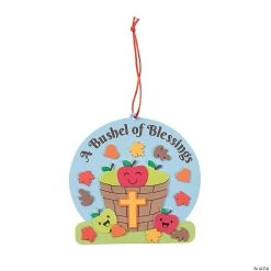 Hot Sale 🛒 Bushels of Blessings Apple Ornament Craft Kit - Makes 12 ✔️