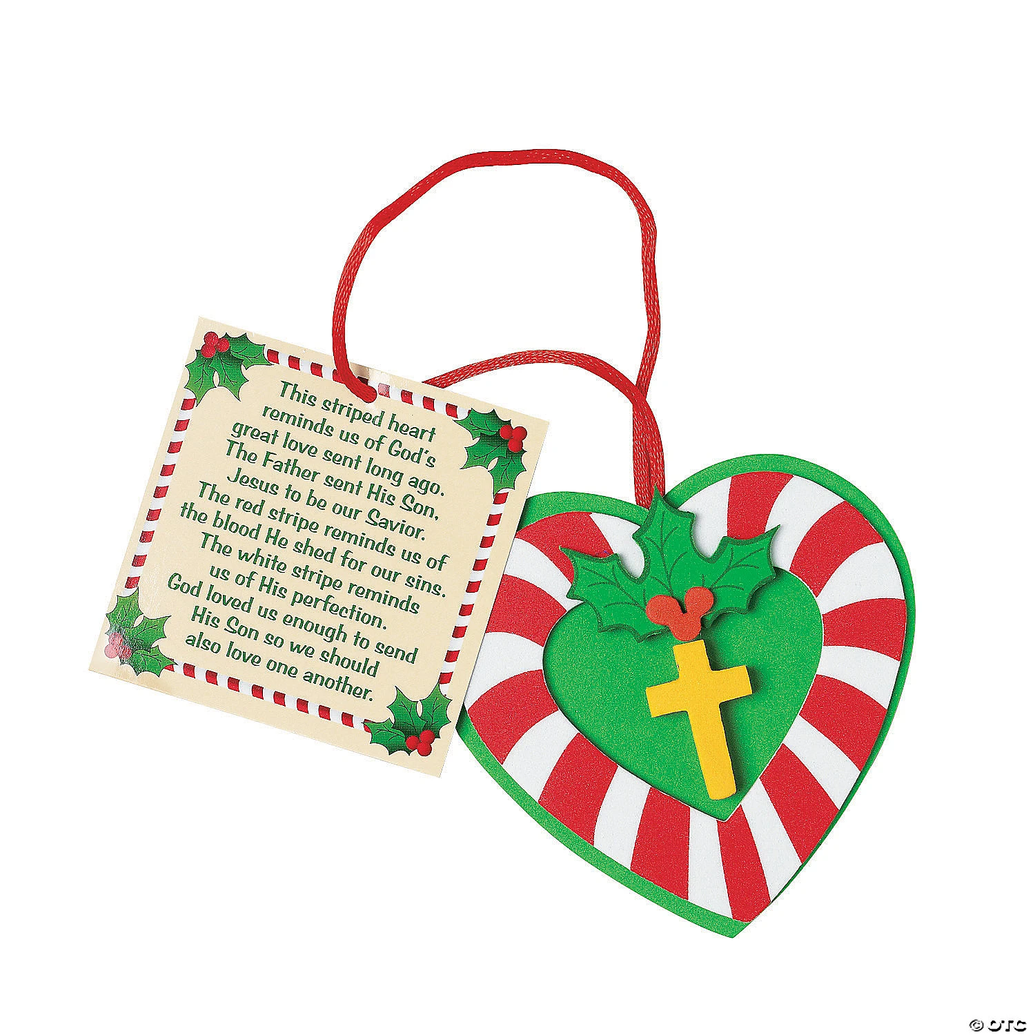 Best reviews of ❤️ Candy Cane Heart Ornament Craft Kit - Makes 12 ✔️ 1 Best reviews of ❤️ Candy Cane Heart Ornament Craft Kit - Makes 12 ✔️