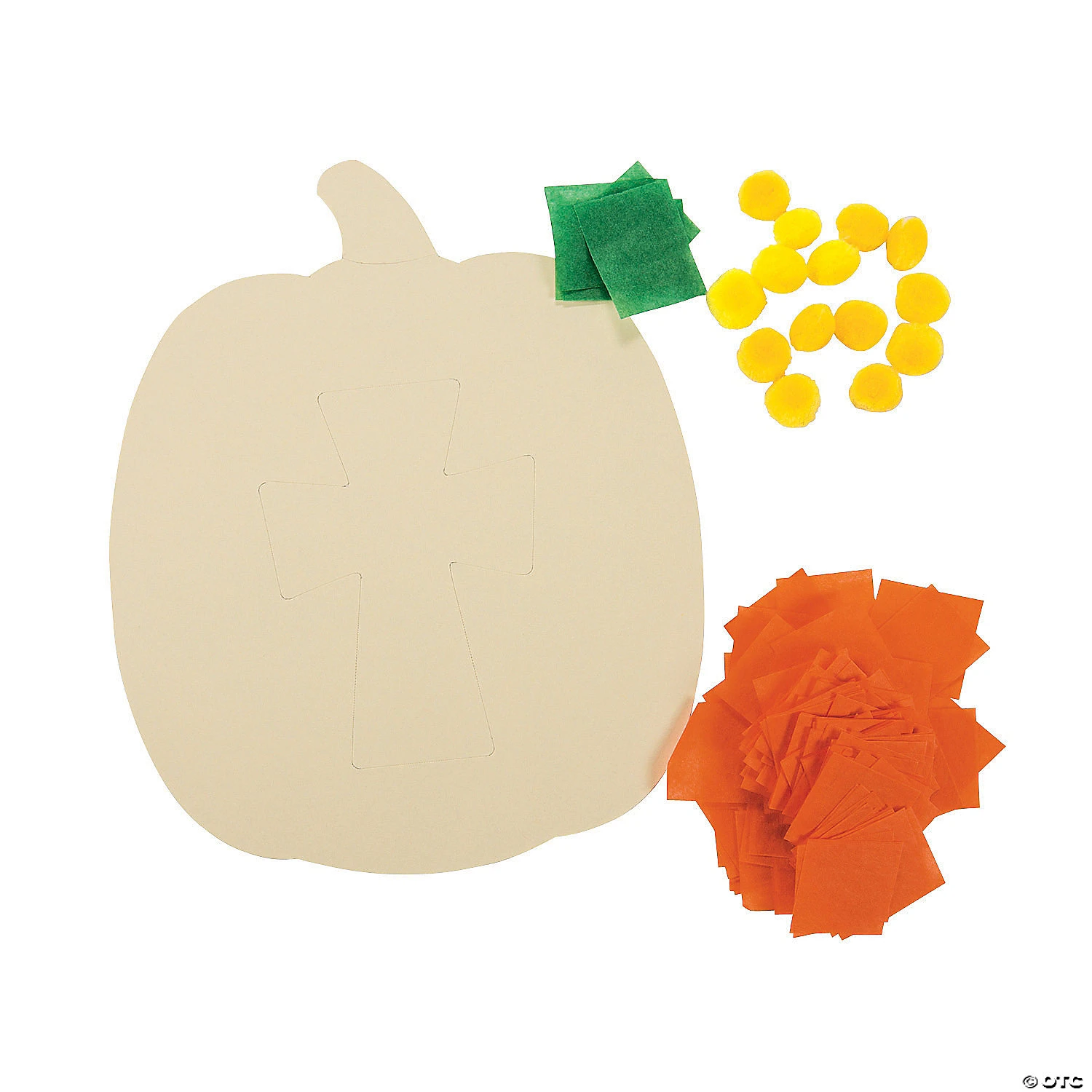 Coupon π Christian Pumpkin Crinkle Tissue Paper Craft Kit- Makes 12 π 2 Coupon π Christian Pumpkin Crinkle Tissue Paper Craft Kit- Makes 12 π - Image 2