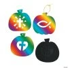 Best deal 😉 Christian Pumpkin Magic Color Scratch Ornaments with Cutout - 24 Pc. 💯