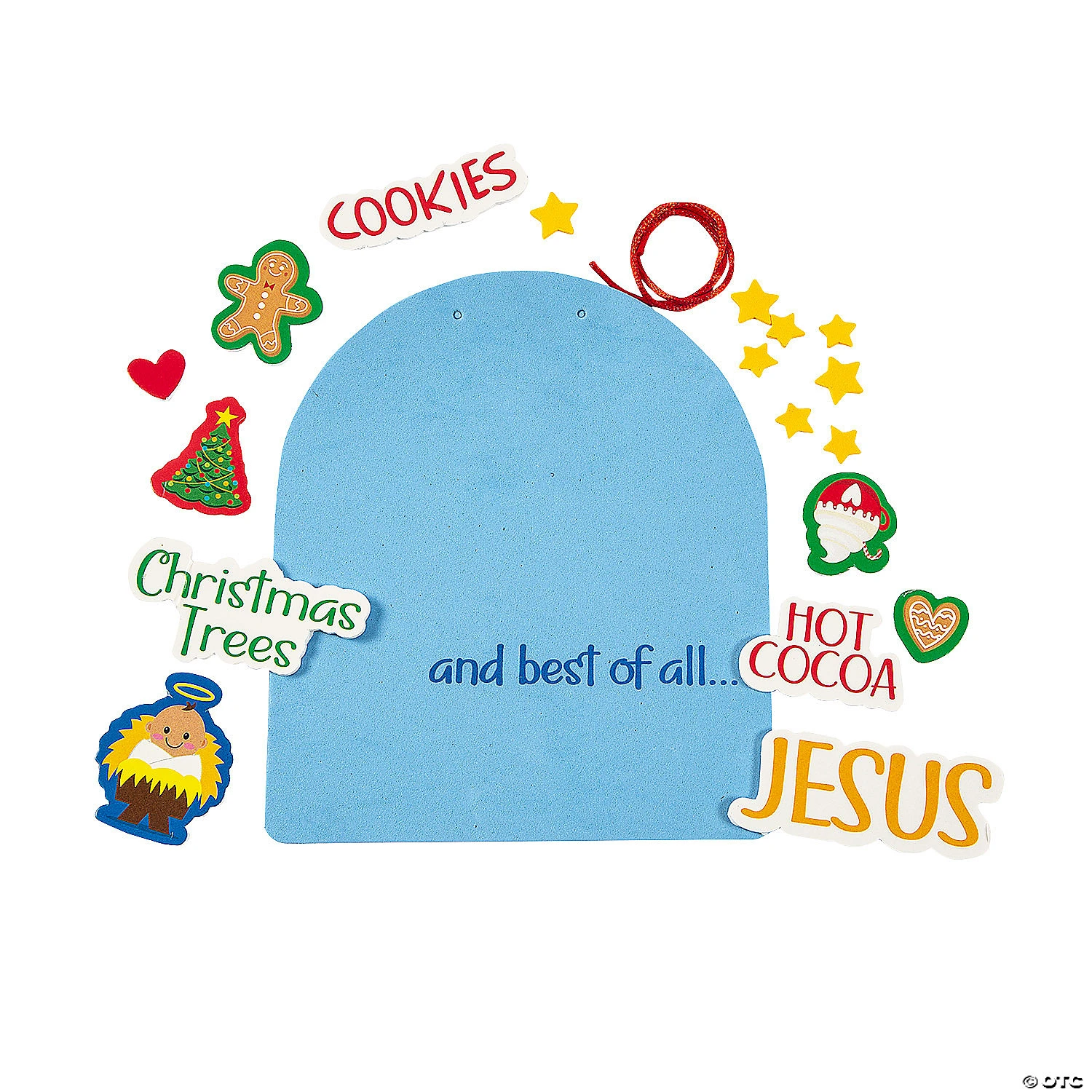 Budget π― Christmas & Jesus Sign Craft Kit- Makes 12 β 2 Budget π― Christmas & Jesus Sign Craft Kit- Makes 12 β - Image 2