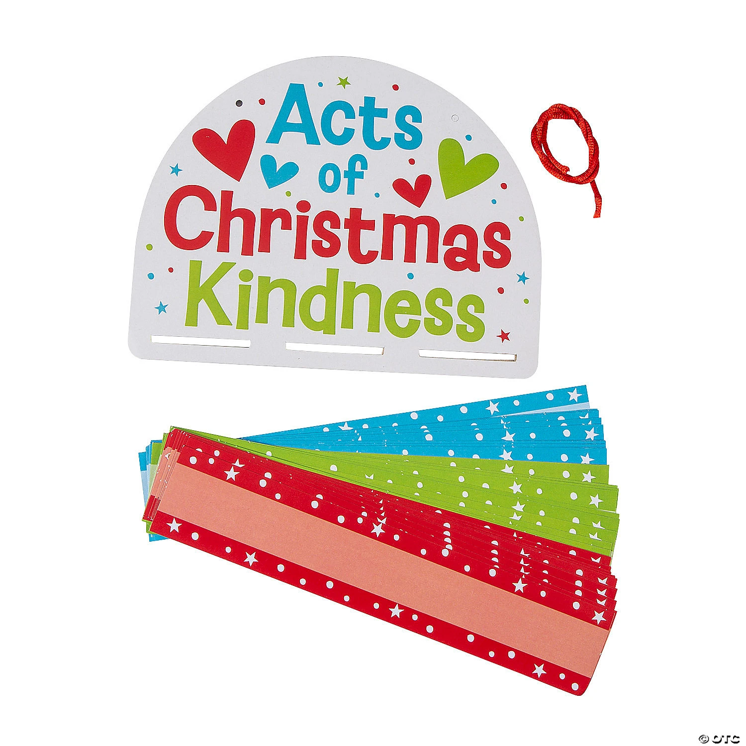 Promo ⭐ Christmas Kindness Chain Mobile Craft Kit - Makes 12 ✔️ 2 Promo ⭐ Christmas Kindness Chain Mobile Craft Kit - Makes 12 ✔️ - Image 2