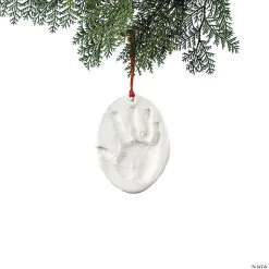 Coupon 🎉 Christmas Ornament Handprint Craft Kit - Makes 12 🥰