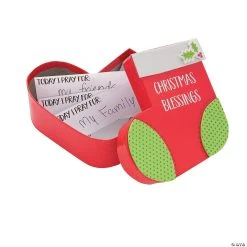 Budget 🌟 Christmas Stocking Prayer Box Craft Kit - Makes 12 ❤️ -Religious Crafts Sales christmas stocking prayer box craft kit makes 1213781043 a03