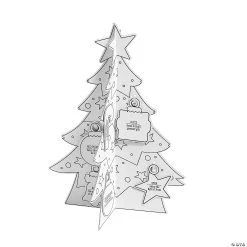 Coupon ✔️ Color Your Own 3D Symbols of Faith ❄ Christmas Tree - Makes 12 😍