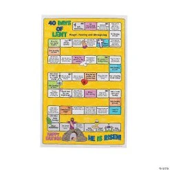 Coupon π₯ Color Your Own 40 Days of Lent Countdown Posters - 30 Pc. β
