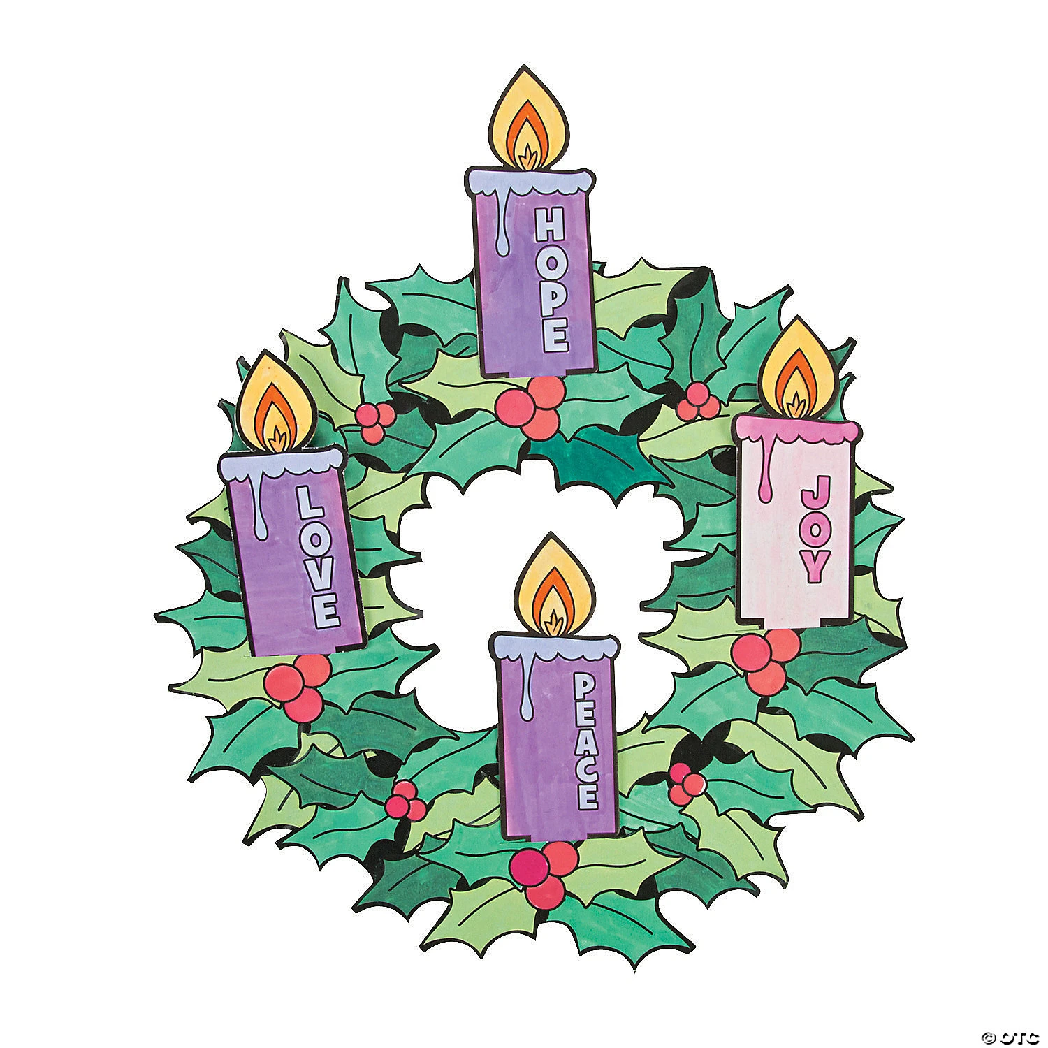 Cheapest β Color Your Own Advent Wreaths - 12 Pc. π 2 Cheapest β Color Your Own Advent Wreaths - 12 Pc. π - Image 2
