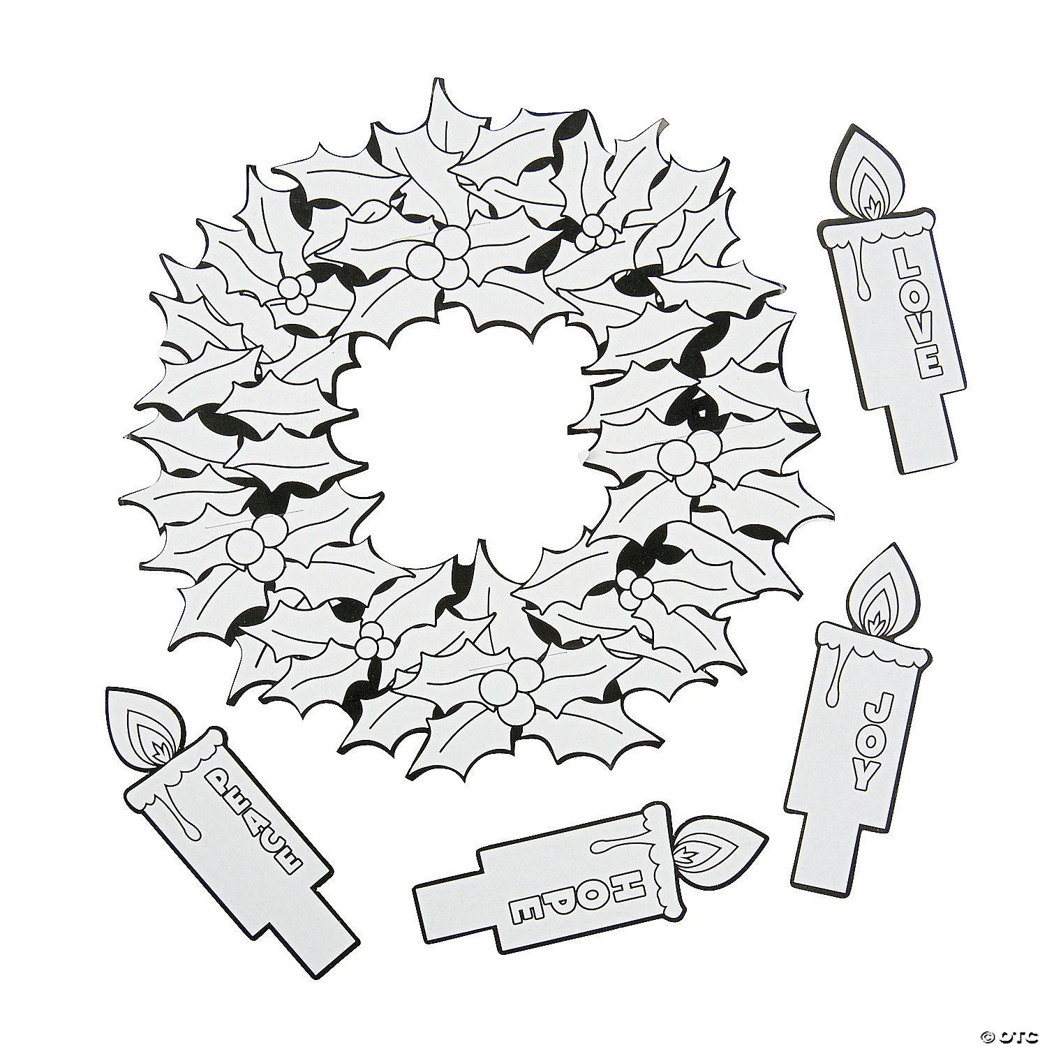 Cheapest β Color Your Own Advent Wreaths - 12 Pc. π 1 Cheapest β Color Your Own Advent Wreaths - 12 Pc. π