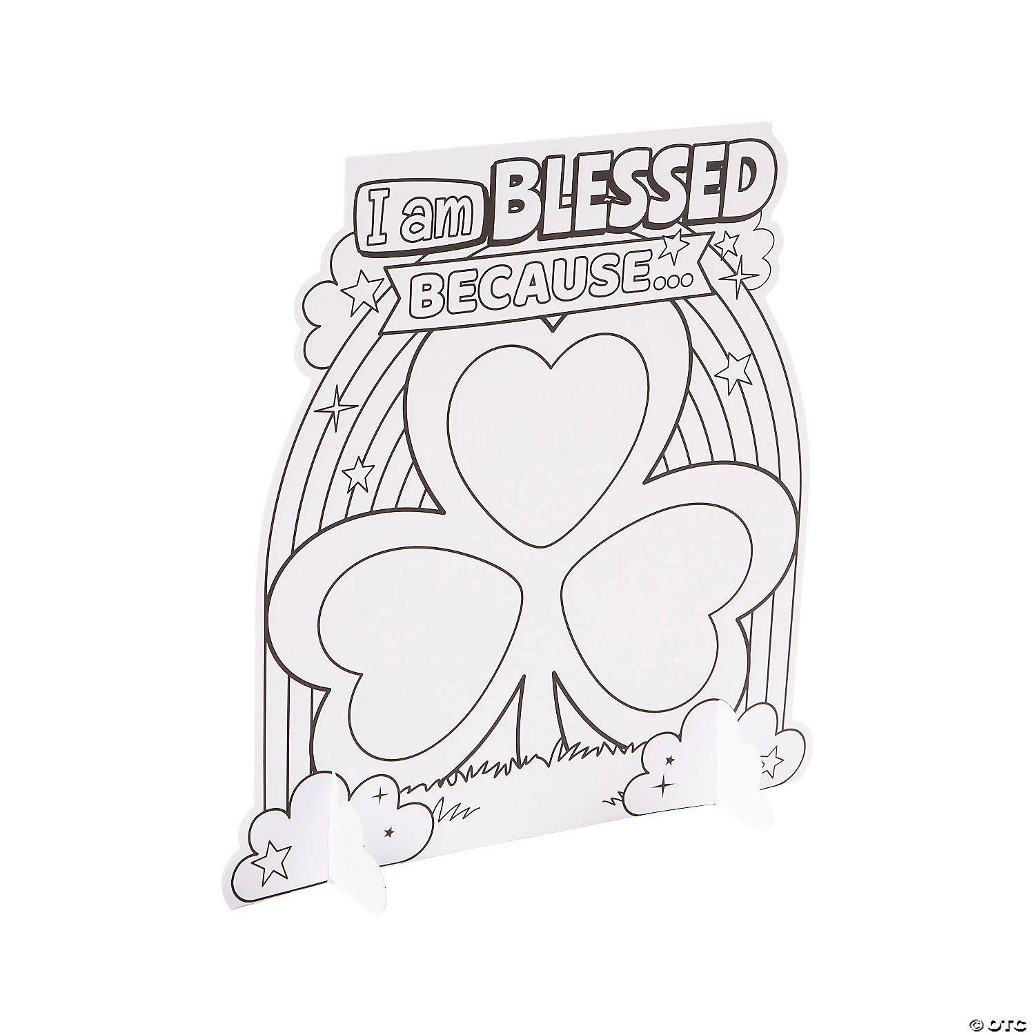 Deals ❤️ Color Your Own Blessings Shamrocks - 12 Pc. ⌛ 1 Deals ❤️ Color Your Own Blessings Shamrocks - 12 Pc. ⌛