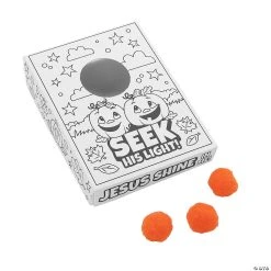 Discount π€© Color Your Own Christian Pumpkin Games - 12 Pc. βοΈ