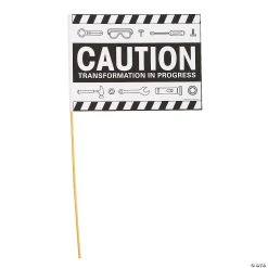 Cheapest π Color Your Own Construction Caution Flags - 12 Pc. π