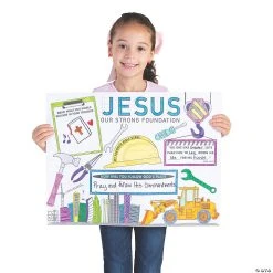 Cheapest ⌛ Color Your Own “Construction VBS” Posters - 30 Pc. ✨ 5 Cheapest ⌛ Color Your Own “Construction VBS” Posters - 30 Pc. ✨ -Religious Crafts Sales color your own construction vbs posters 30 pc 13942728 a02