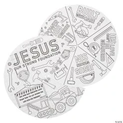 Wholesale βοΈ Color Your Own Construction VBS Wheels - 12 Pc. π