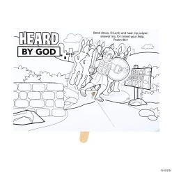 Cheapest 🎉 Color Your Own David Escapes Saul Pop-Up Activities - 12 Pc. 😀