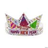 New 🛒 Color Your Own Faith Happy New Year Crowns - 12 Pc. ⌛