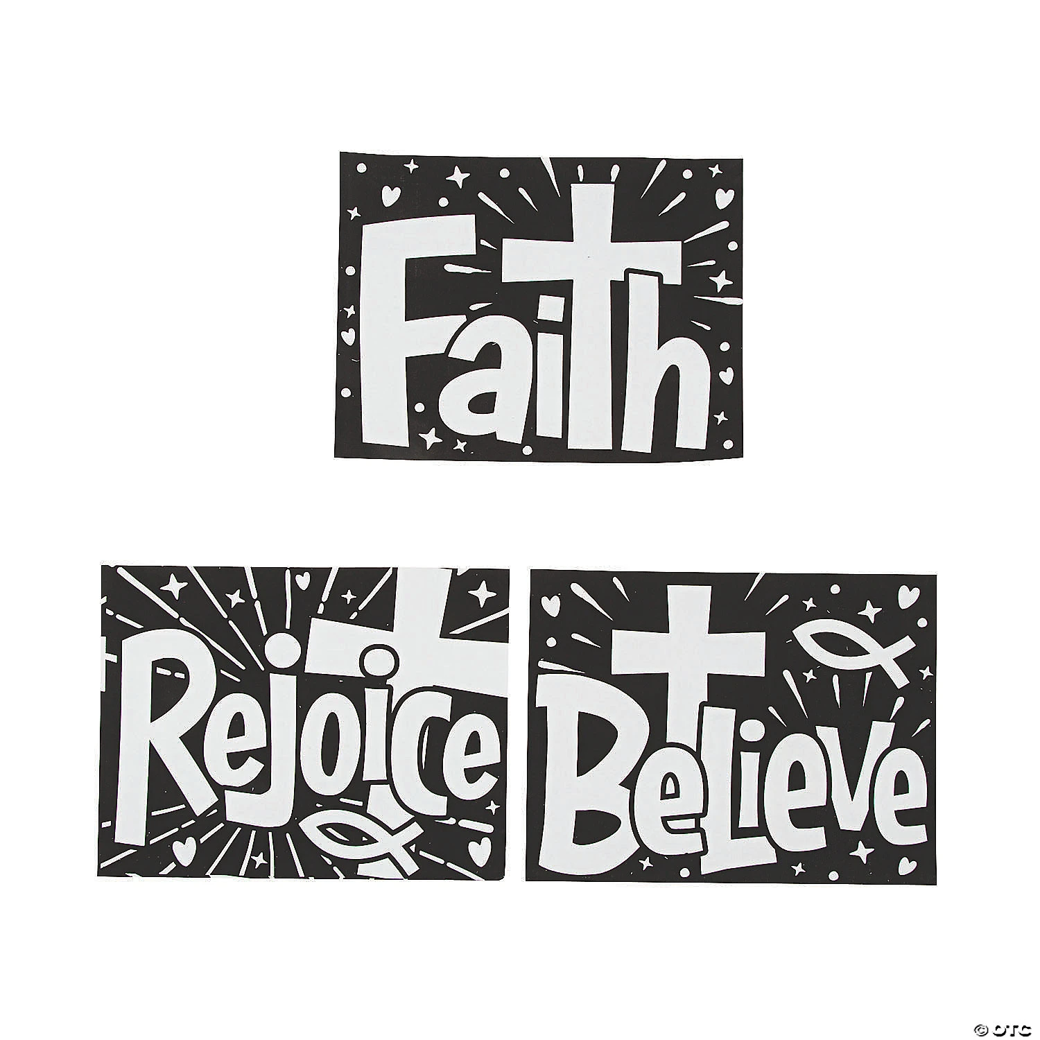 Budget 𧨠Color Your Own Fuzzy Faith Posters - 24 Pc. π 1 Budget 𧨠Color Your Own Fuzzy Faith Posters - 24 Pc. π