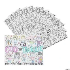 Deals π Color Your Own God Made Each of Us Unique Posters - 30 Pc. π