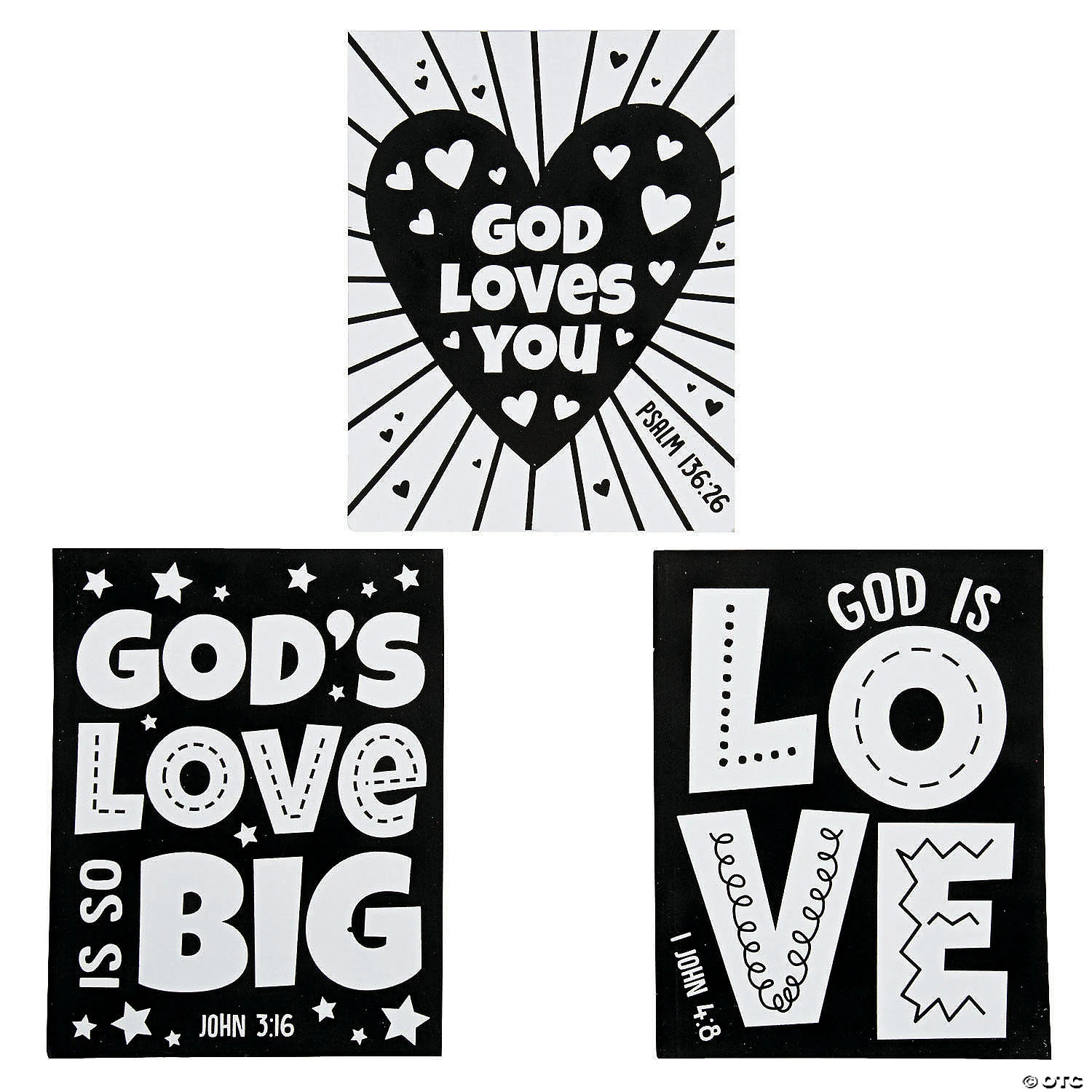 Buy ✔️ Color Your Own God’s Love Fuzzy Posters - 24 Pc. ✨ 1 Buy ✔️ Color Your Own God’s Love Fuzzy Posters - 24 Pc. ✨