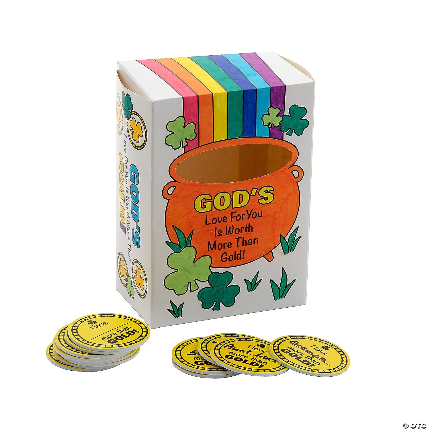 Promo 🔥 Color Your Own God’s Love is Greater Than Gold Boxes - 12 Pc. 🧨 2 Promo 🔥 Color Your Own God’s Love is Greater Than Gold Boxes - 12 Pc. 🧨 - Image 2