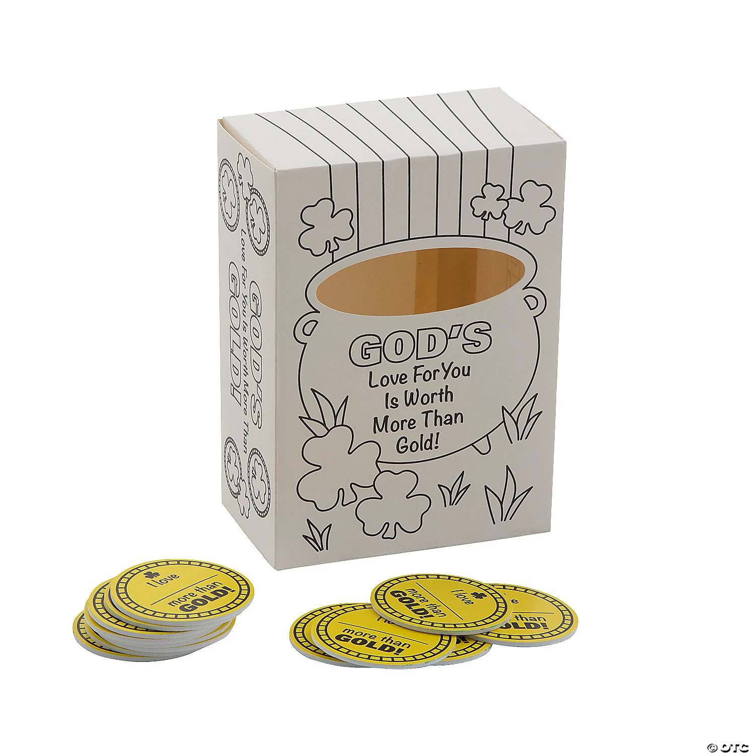 Promo 🔥 Color Your Own God’s Love is Greater Than Gold Boxes - 12 Pc. 🧨 1 Promo 🔥 Color Your Own God’s Love is Greater Than Gold Boxes - 12 Pc. 🧨