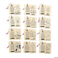 New π Color Your Own Holy Week Ornaments - 12 Pc. β€οΈ