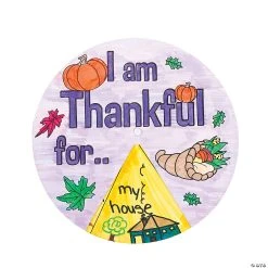 Best Sale β¨ Color Your Own I Am Thankful for Wheels - 12 Pc. π€©
