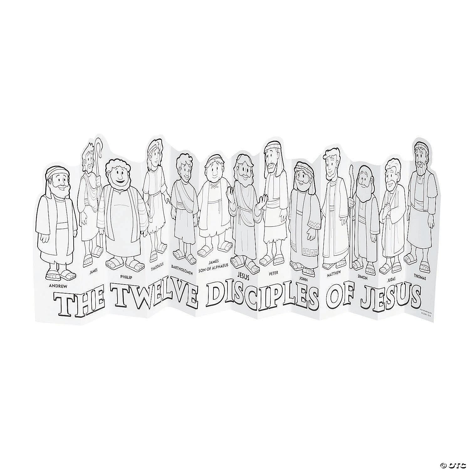Flash Sale β€οΈ Color Your Own Jesus & 12 Disciples Accordion Stand-Ups - 24 Pc. π 1 Flash Sale β€οΈ Color Your Own Jesus & 12 Disciples Accordion Stand-Ups - 24 Pc. π